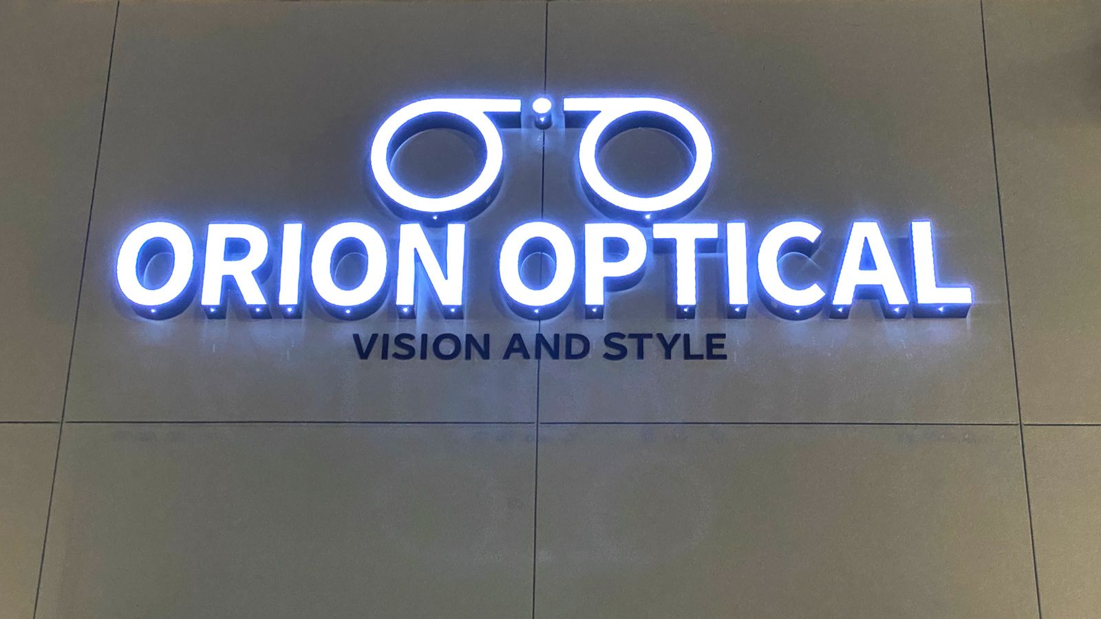 orion optical led signs