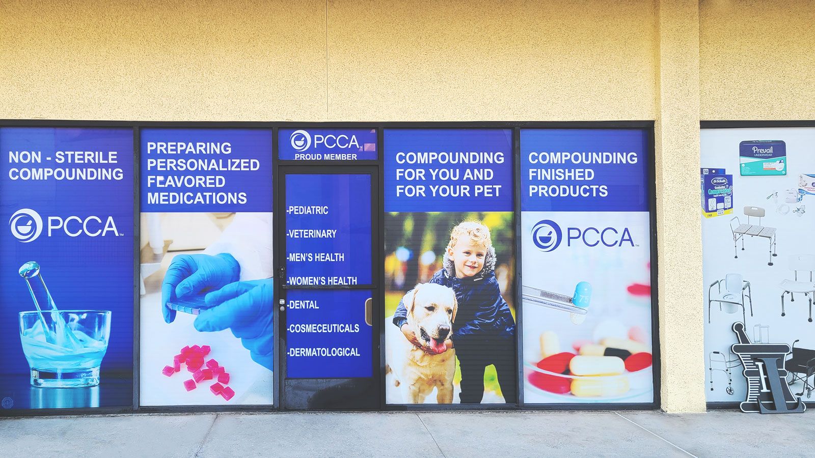 pcca window decals