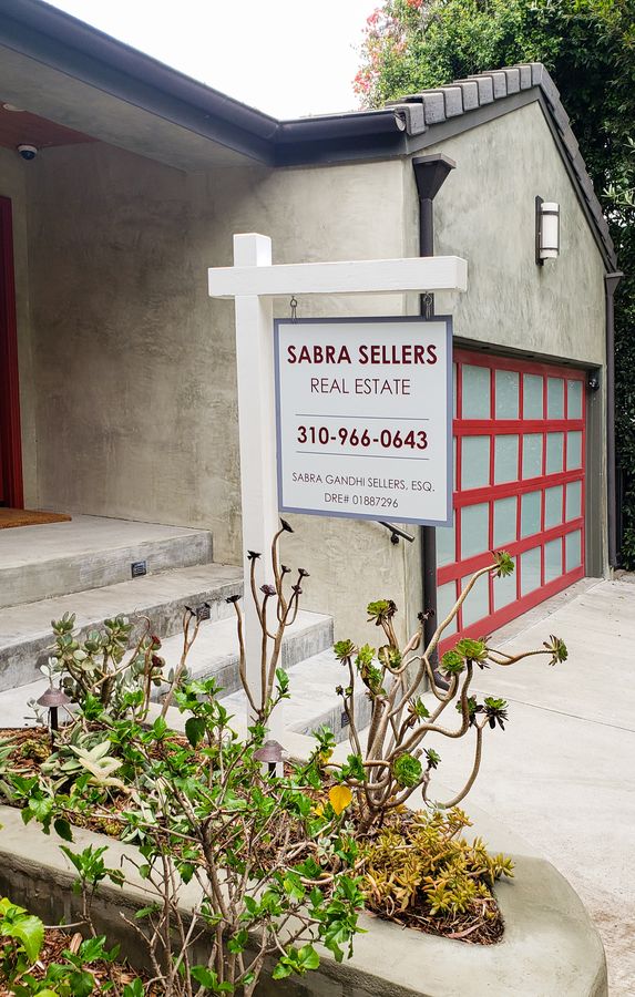 real estate hanging sign