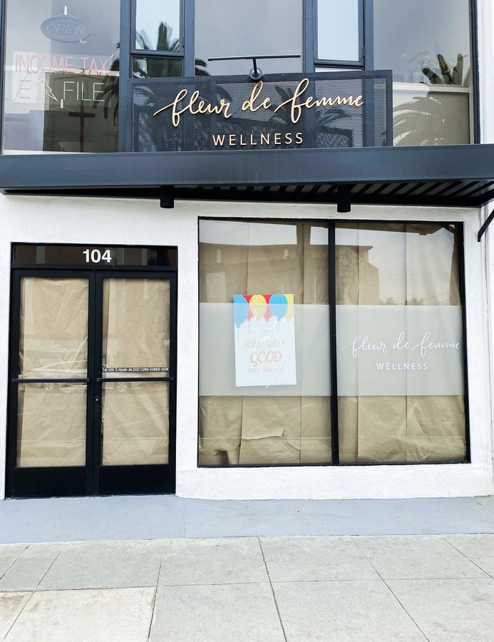 storefront frosted window decal