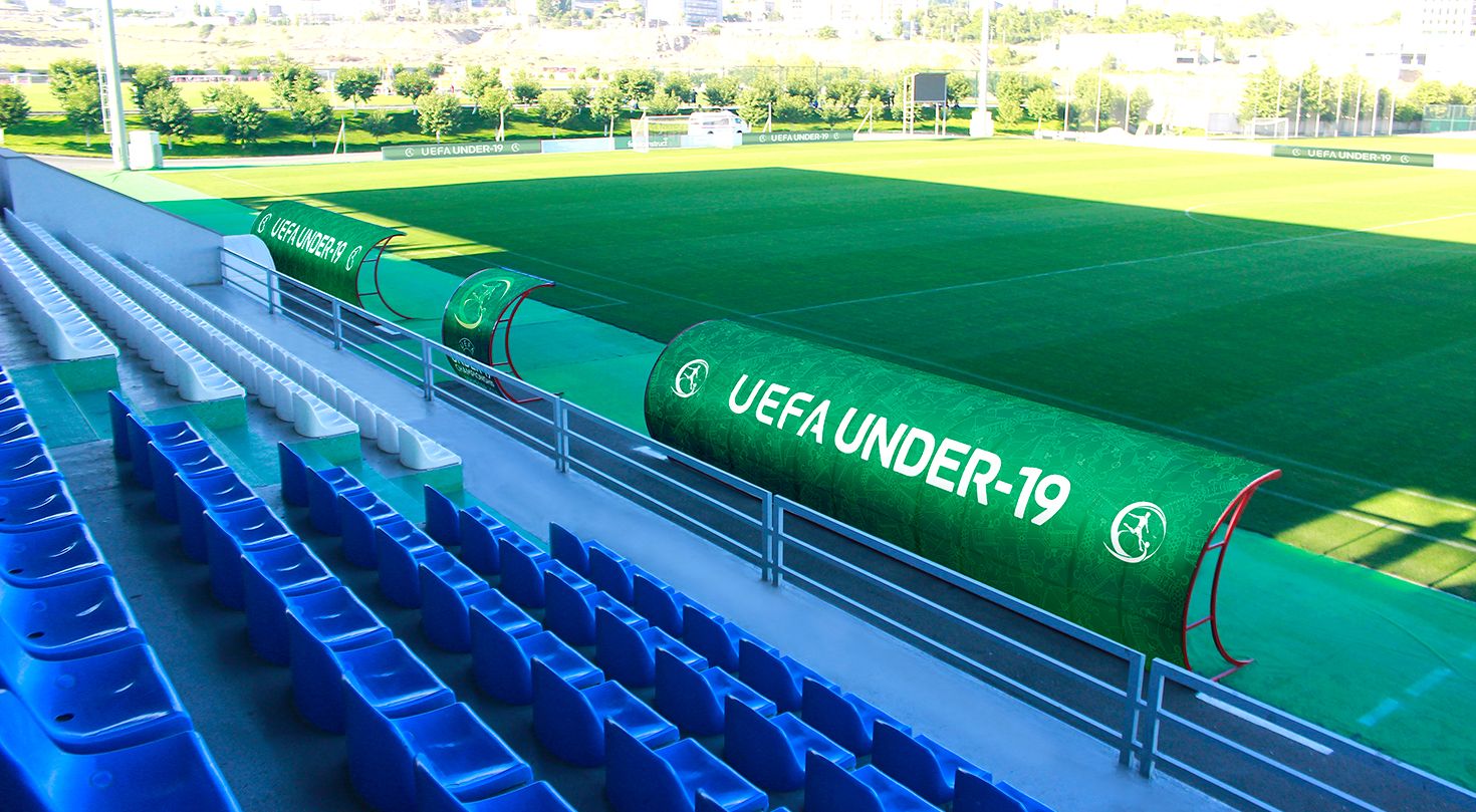 Uefa canopy vinyl banners