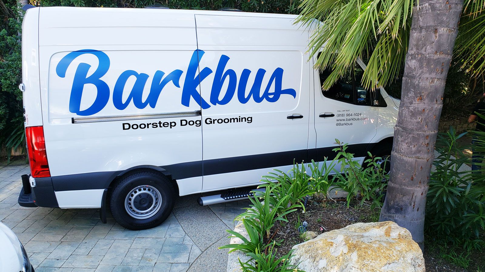 Barkbus custom van decals