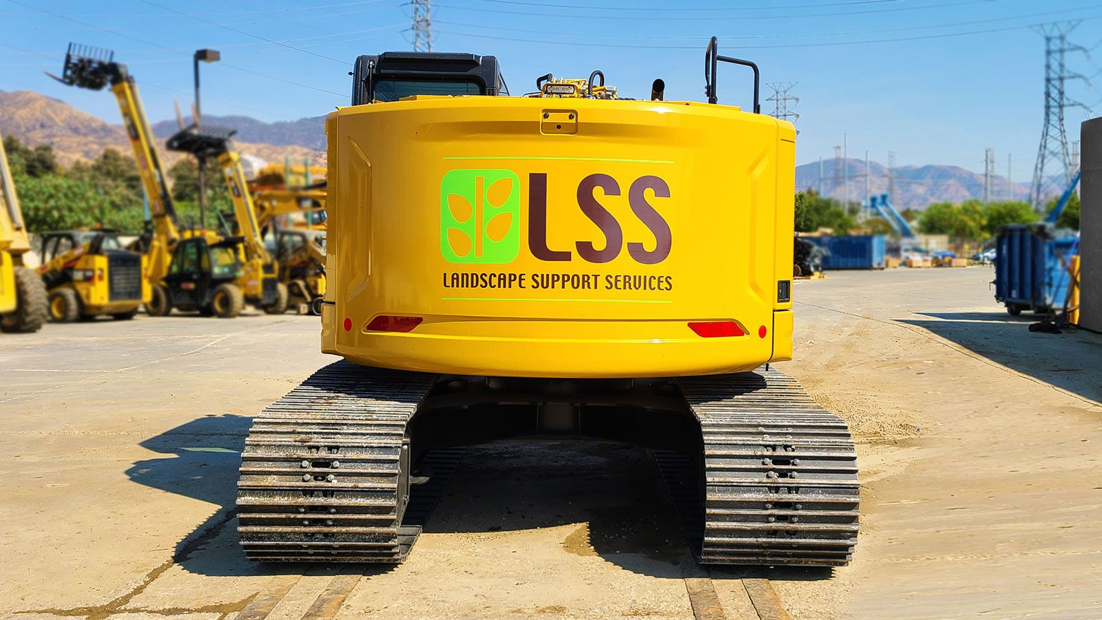 LSS truck vinyl decals