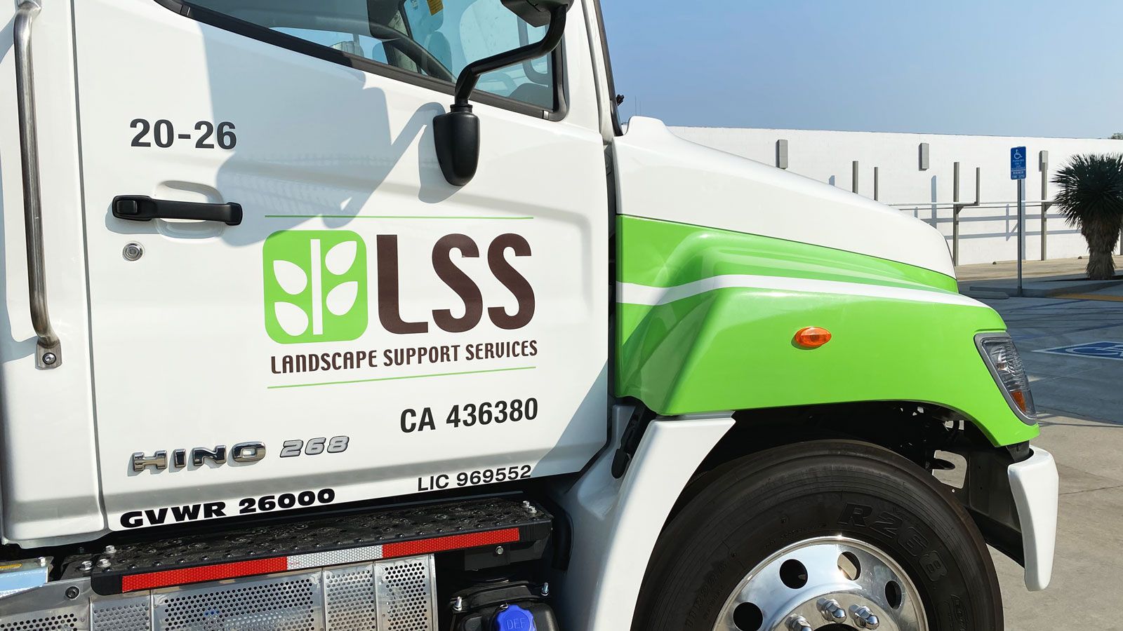 LSS truck vinyl wrap