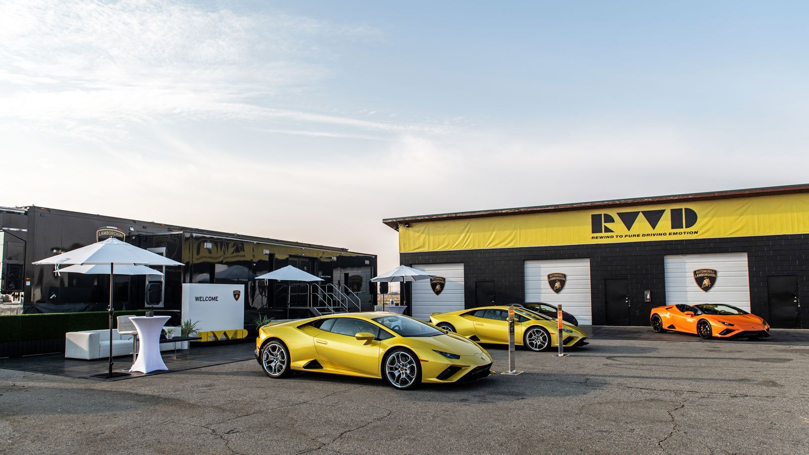 Lamborghini event aluminum signs