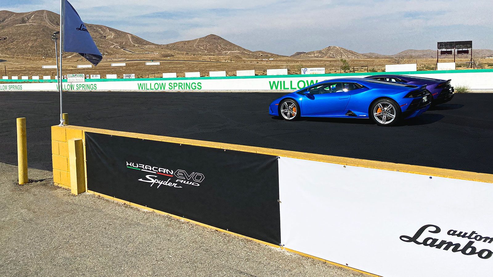 Lamborghini vinyl banners