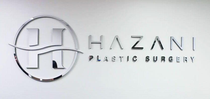 Business branding logo idea from Hazani Plastic Surgery