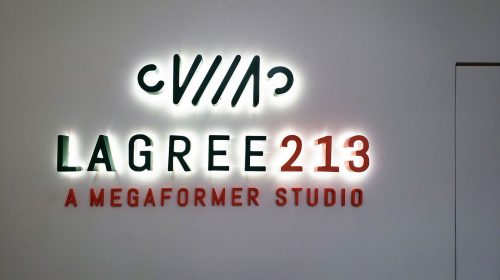 lagree213 backlit sign