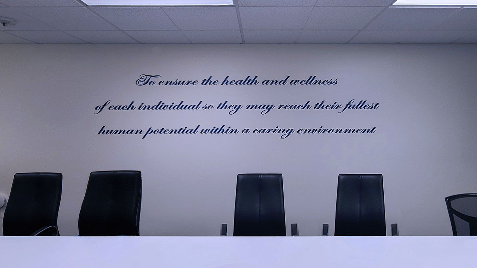 office decorative vinyl lettering
