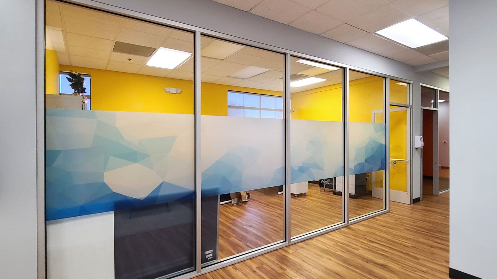 office frosted decals