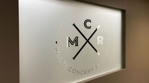 office window frosted decal