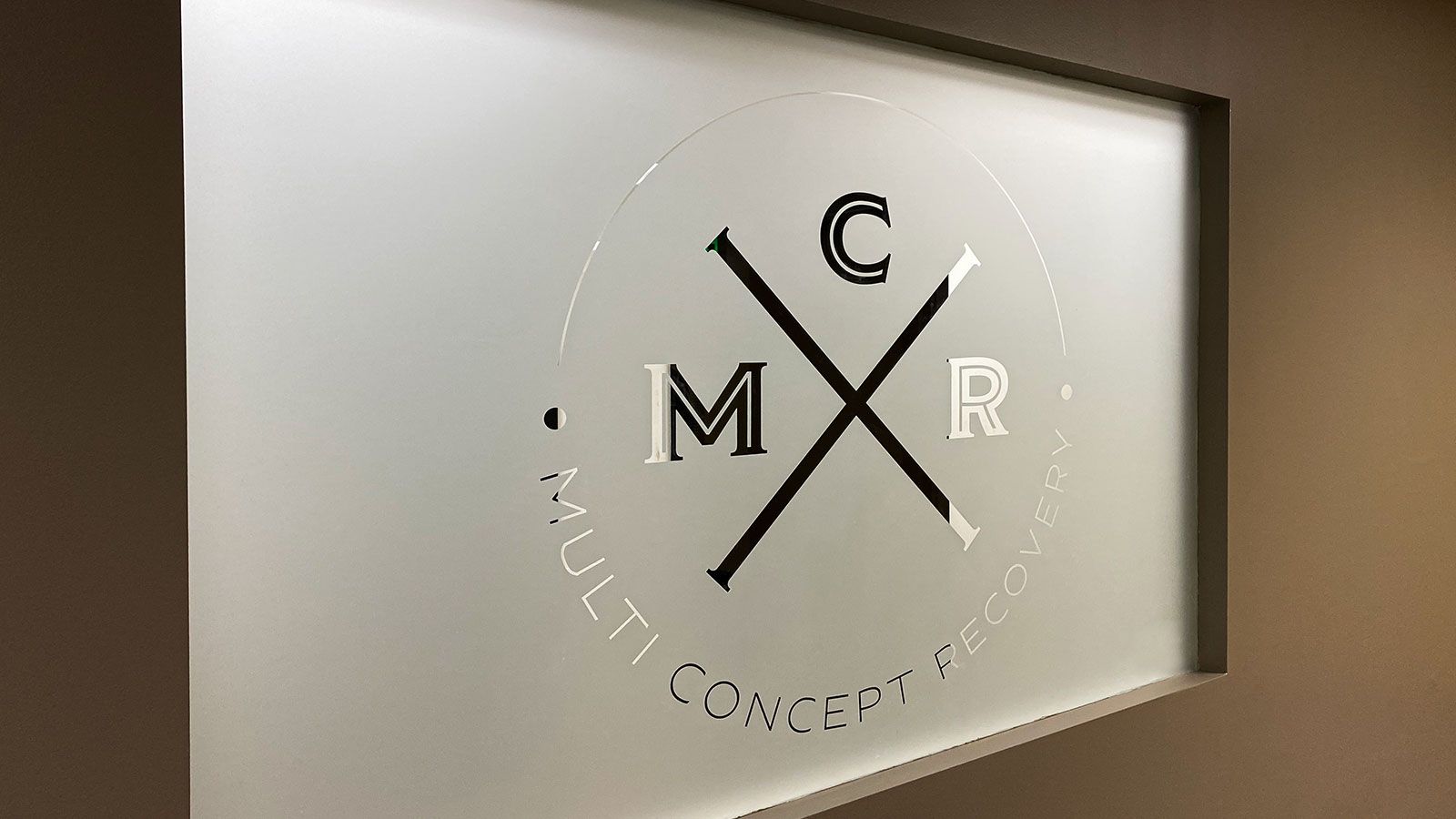 office window frosted decal