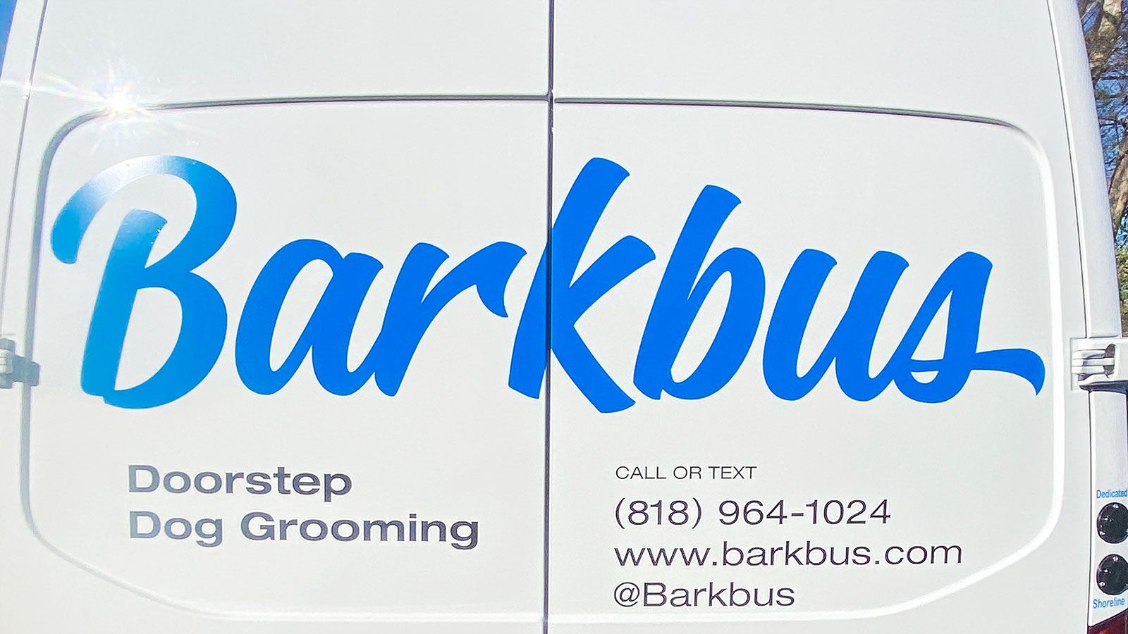 Barkbus custom vehicle decals