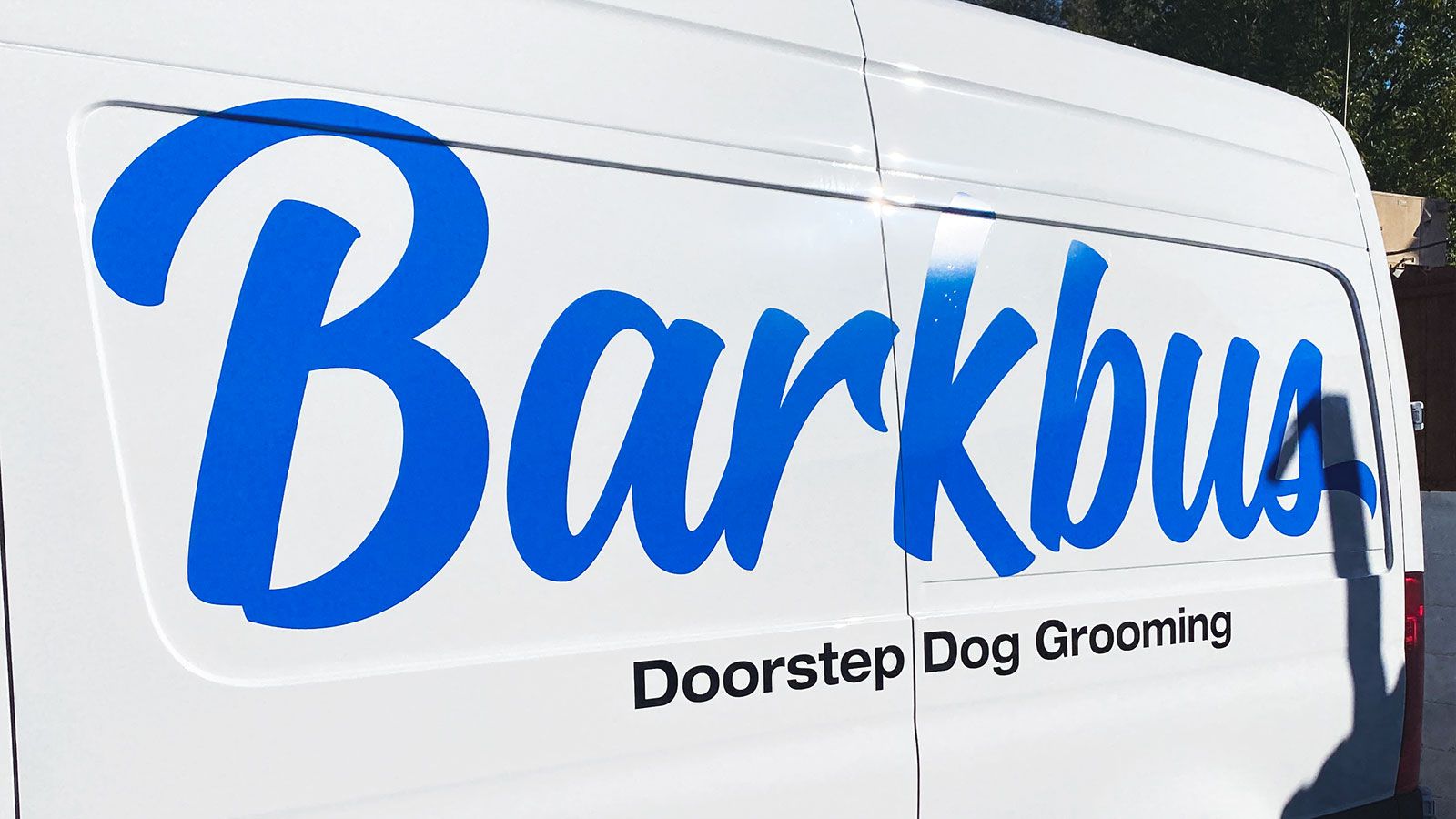 Barkbus van side decals