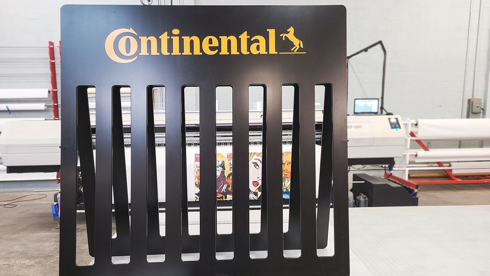 Continental custom wooden display