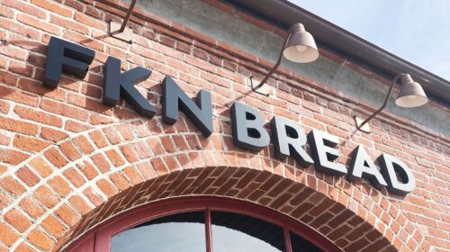 FKN Bread 3d letters