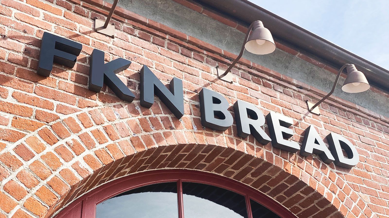 FKN Bread 3d letters