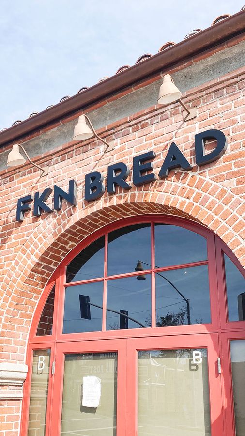 FKN Bread store sign