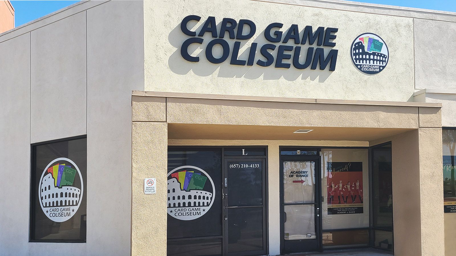 Card Game Coliseum decals