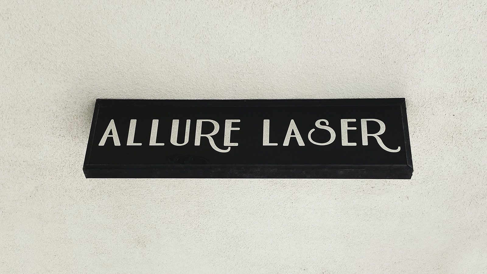 Allure Laser light box sign