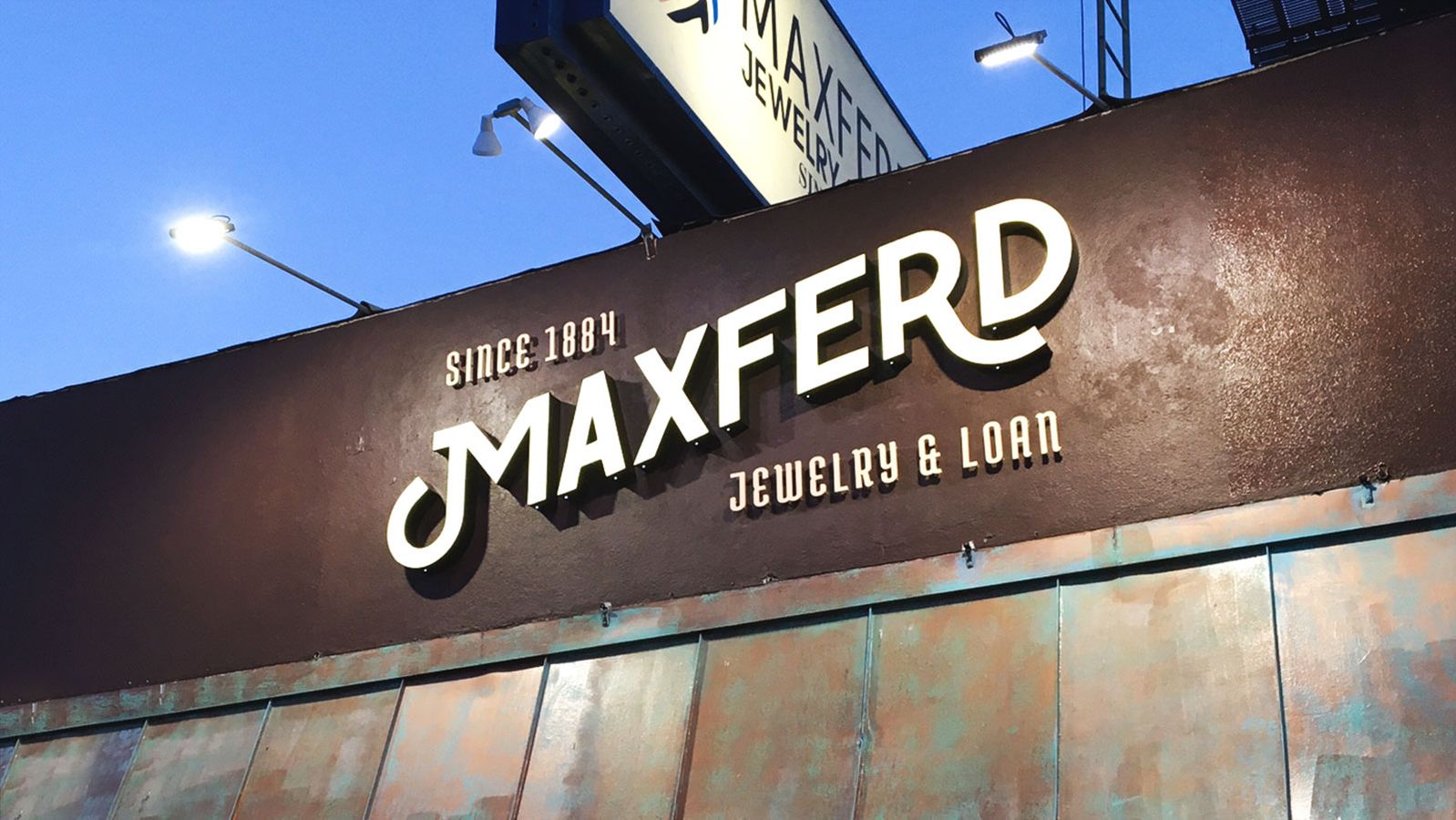Maxferd storefront channel letters