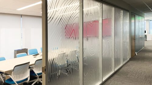 Neutrogena conference room decals