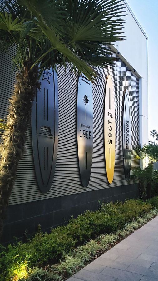 cut out aluminum restaurant signs