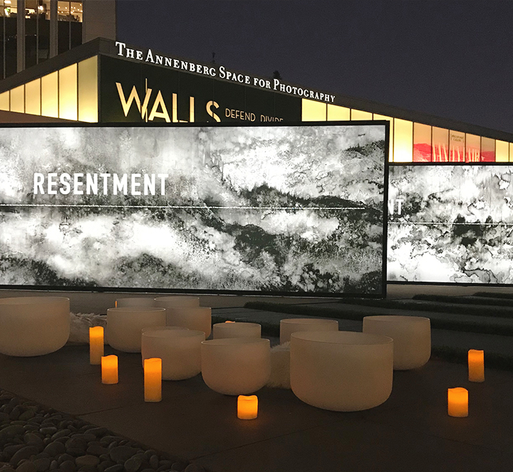 free standing lightbox sign Free standing cabinet sign by Front Signs sign making company in Los Angeles