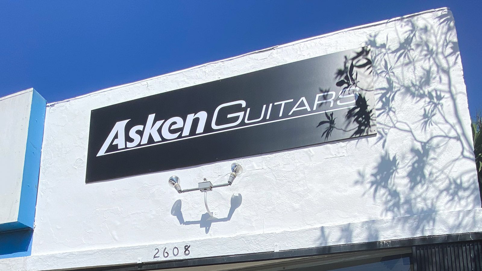 Asken guitars PVC sign