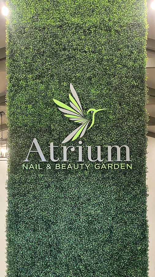 Atrium acrylic 3D sign