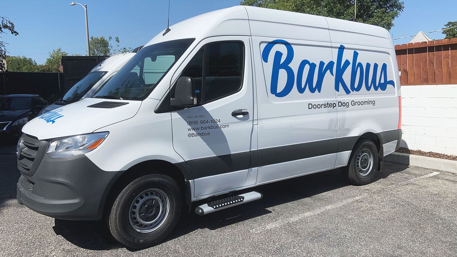 Barkbus company van decals