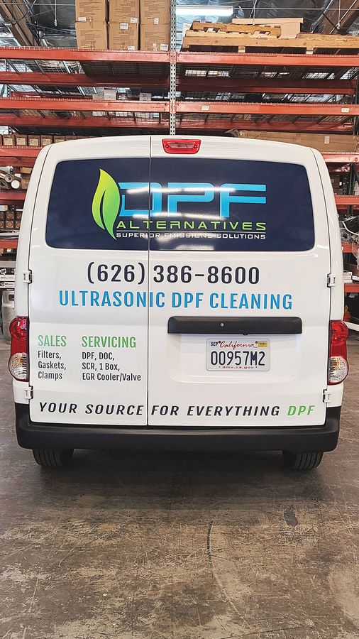 DPF alternatives vehicle wrap