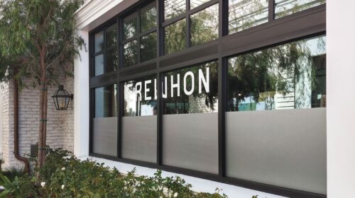 Erewhon custom window decals