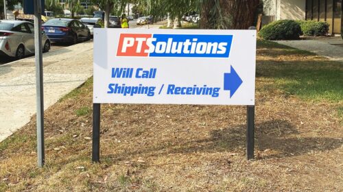 PT Solutions dibond sign