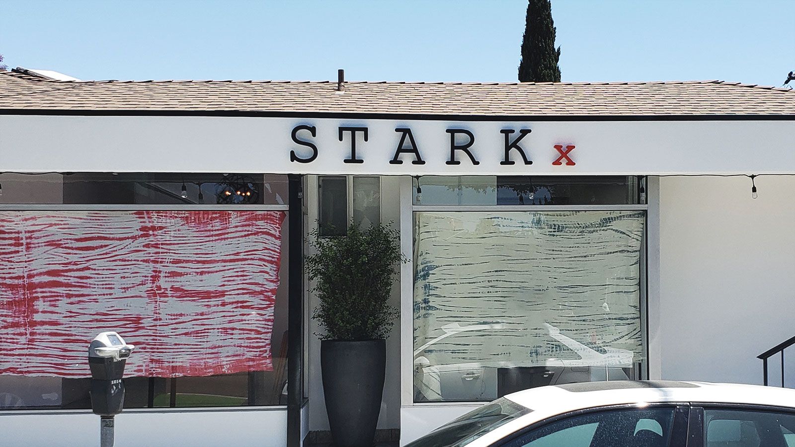 Stark aluminum 3d letters