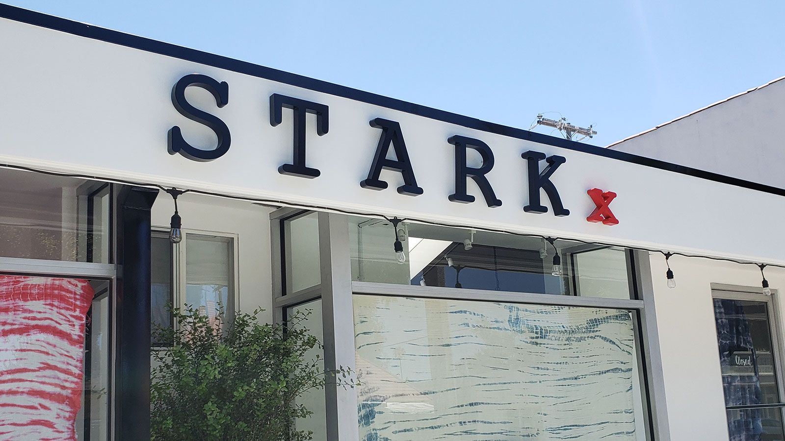 Stark building 3d letters