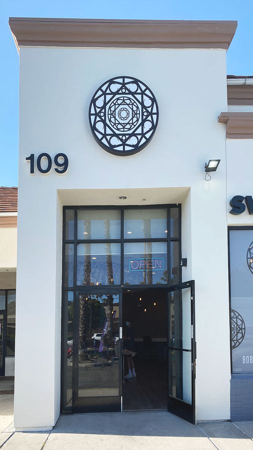 Sweet boba light box sign