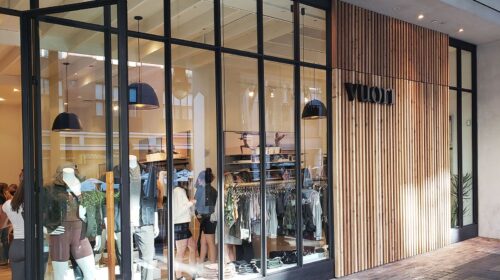 Vuori store sign