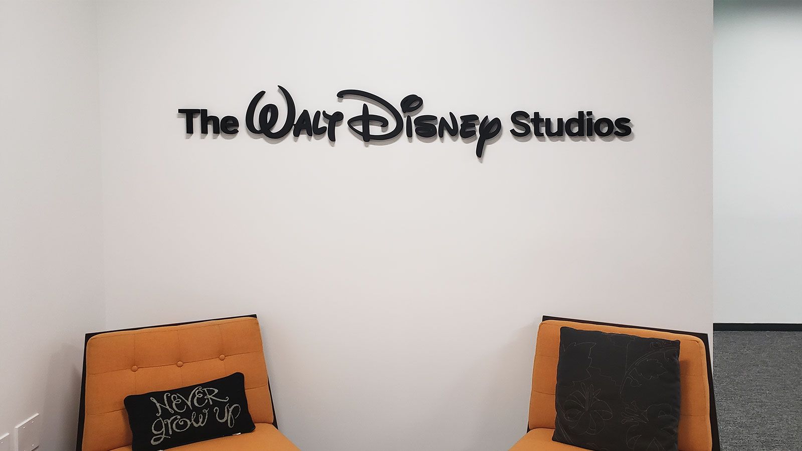 Walt Disney 3D letters