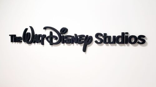 Walt Disney lobby signs