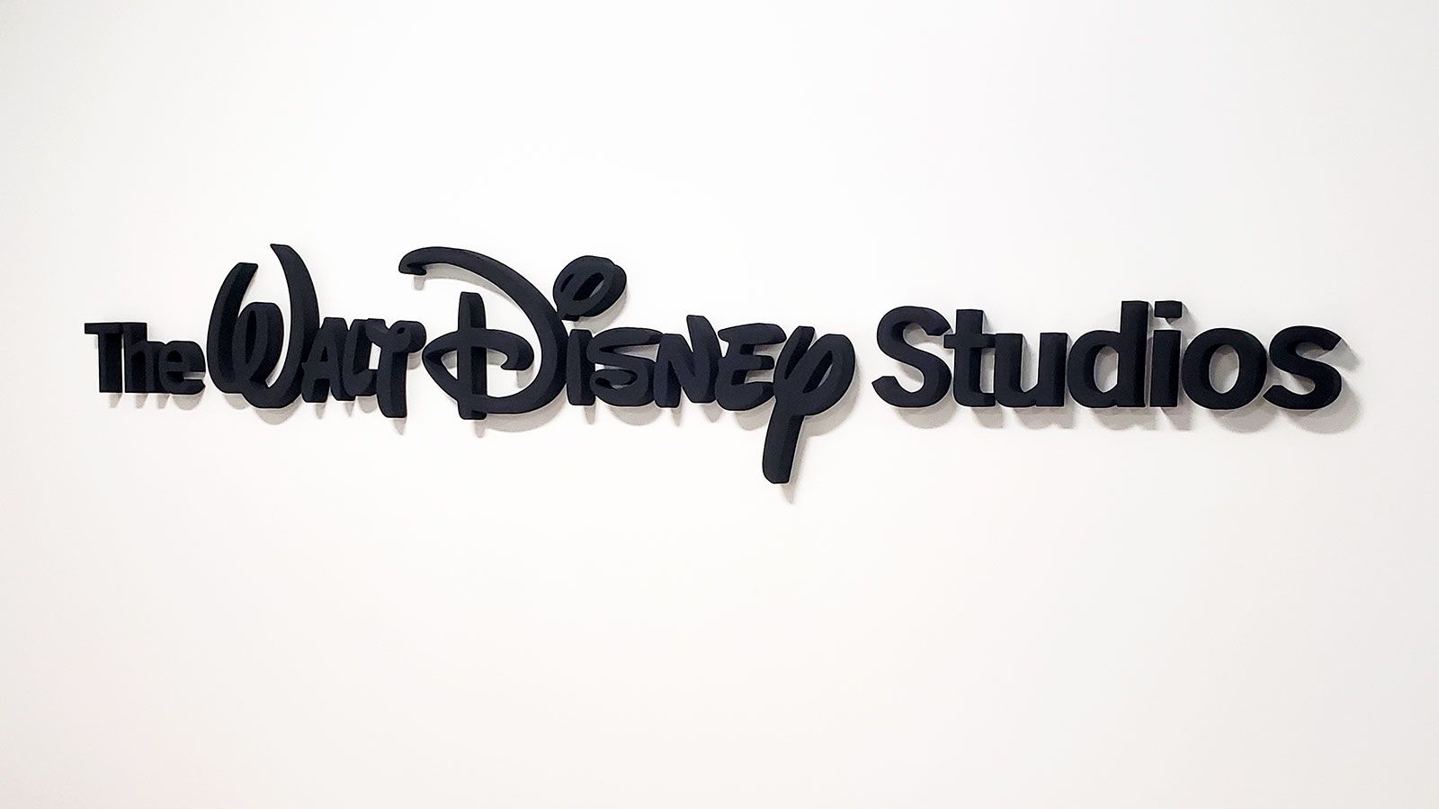 Walt Disney lobby signs