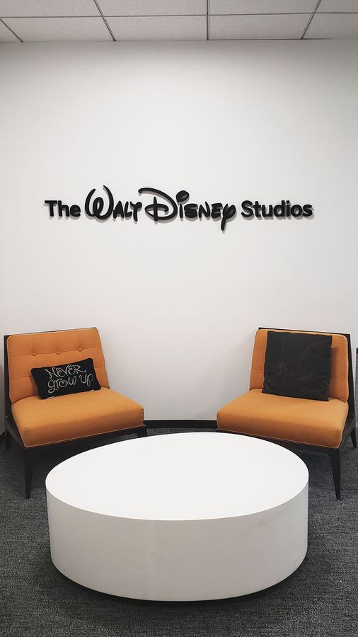 Walt Disney office signs