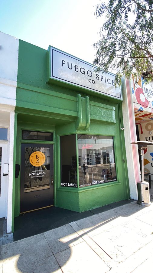 fuego spice co light box sign