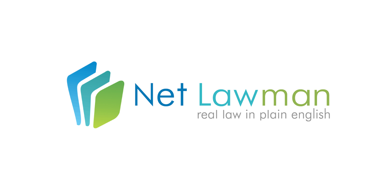 Blue, green and black logo colors of Netlawman