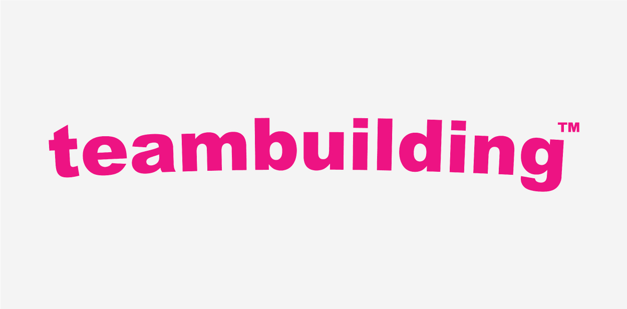 Pink logo color of the Team Building company