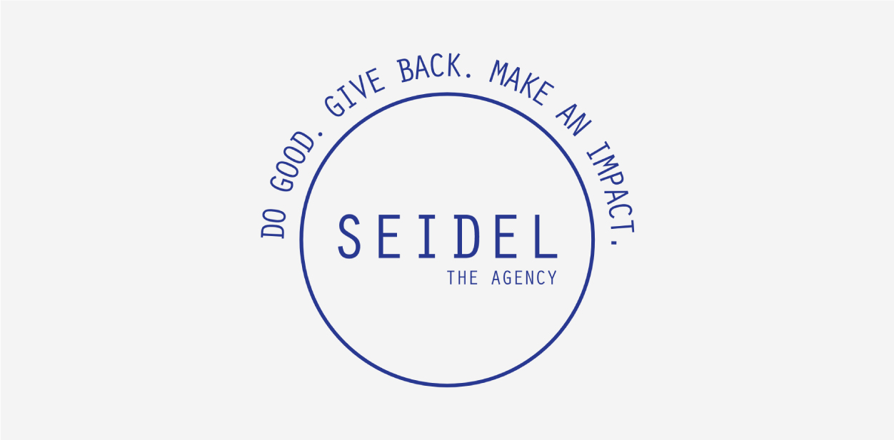 Deep blue logo color of The Seidel Agency