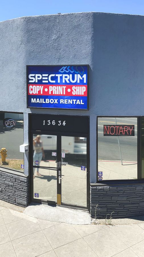 Building light box face replacement