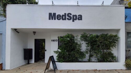 Medspa PVC 3D letters
