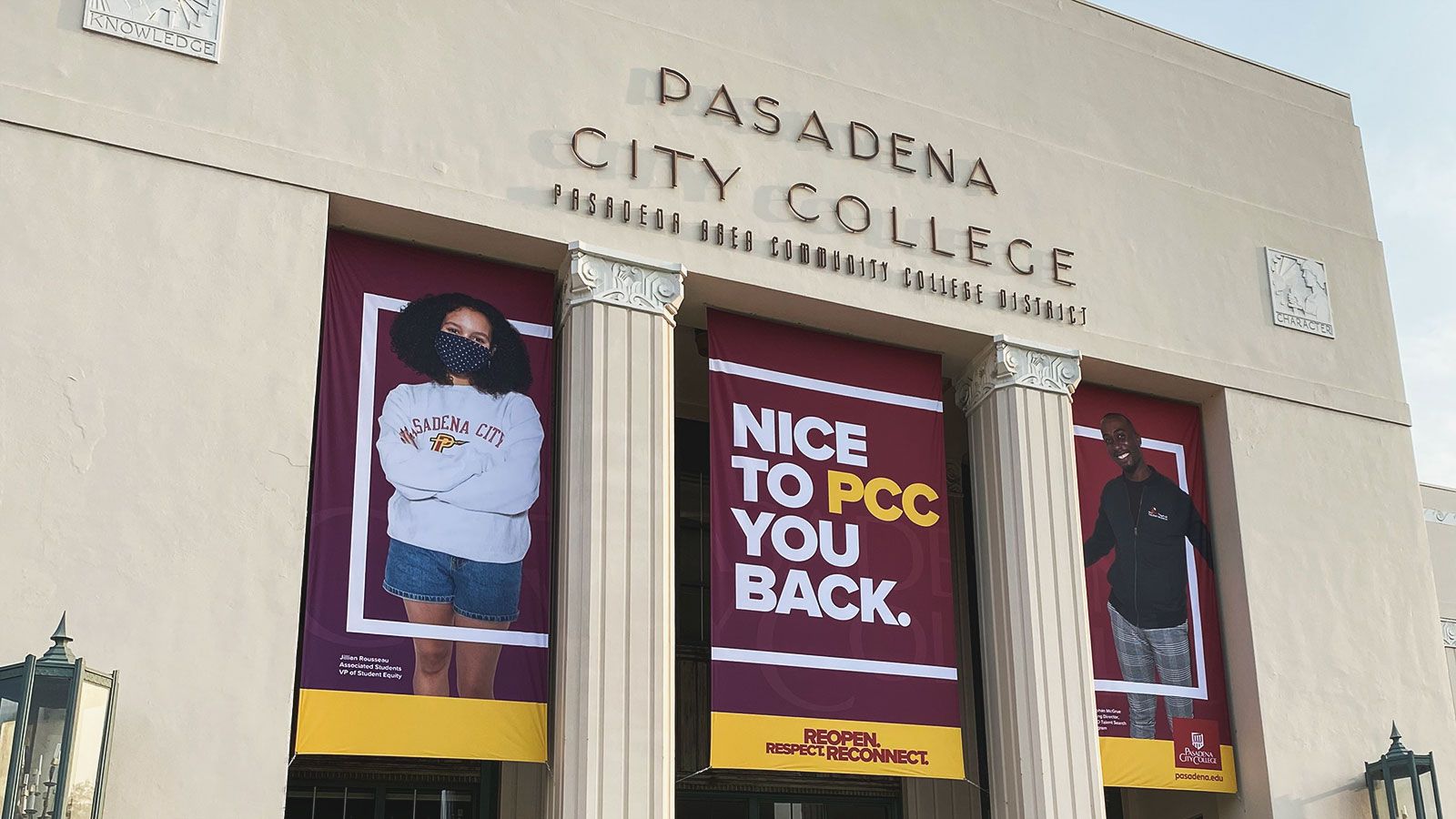 Pasadena city college banners