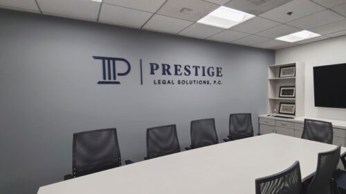 Prestige Legal Solutions 3D Letters